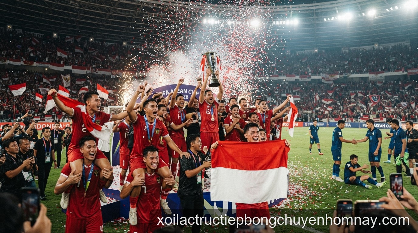 Indonesia đăng quang FIFA ASEAN Cup 2026: Phân tích chiến thuật và bài học cho bóng đá Việt Nam